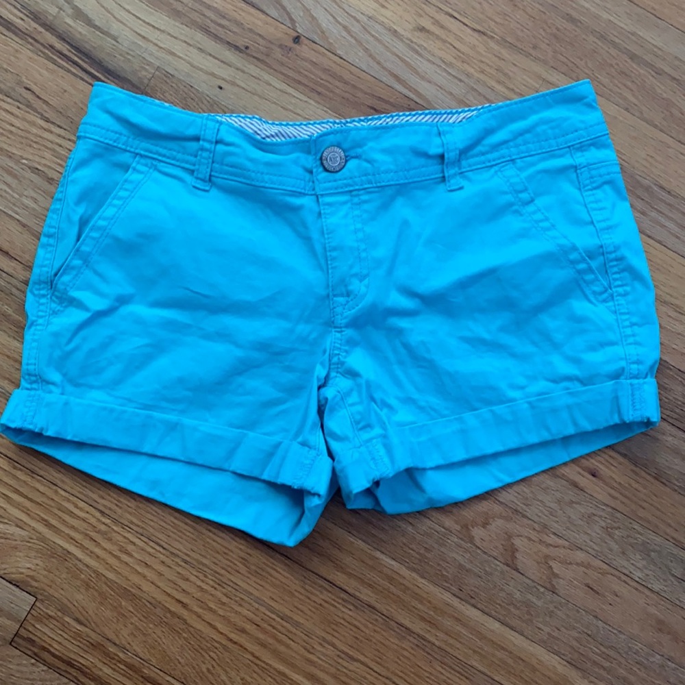 Aeropostale teal shorts